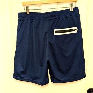 Amazon navy Athletic shorts Drawstring waist Fully Lined with pockets Mens XXL